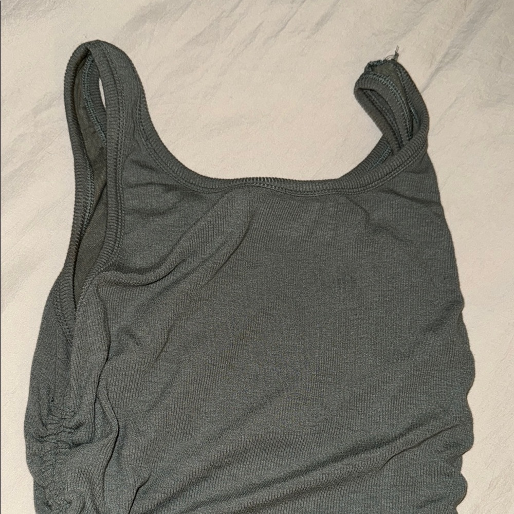 Reposhing- hello Molly ribbed tie side tank dress - Picture 4 of 6